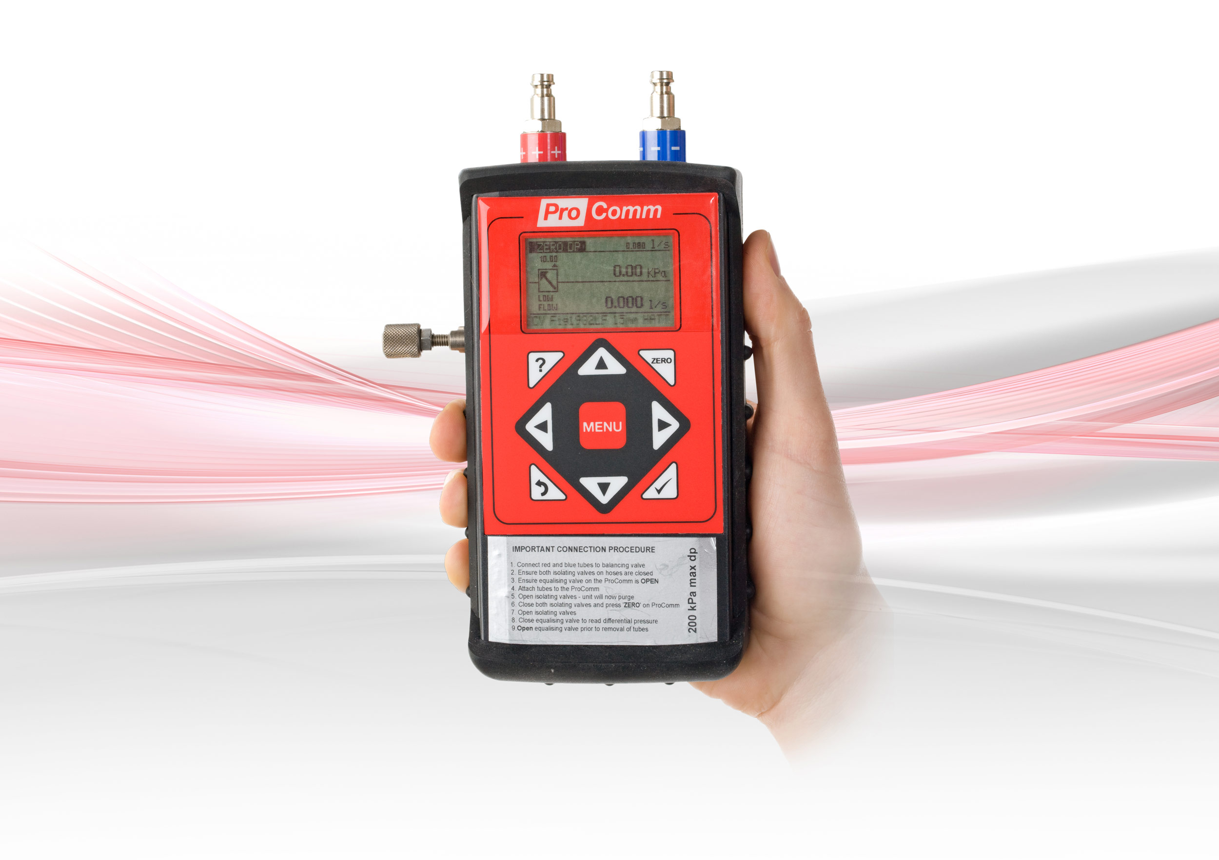 HVAC temperature measurement instrumentation from Ashford